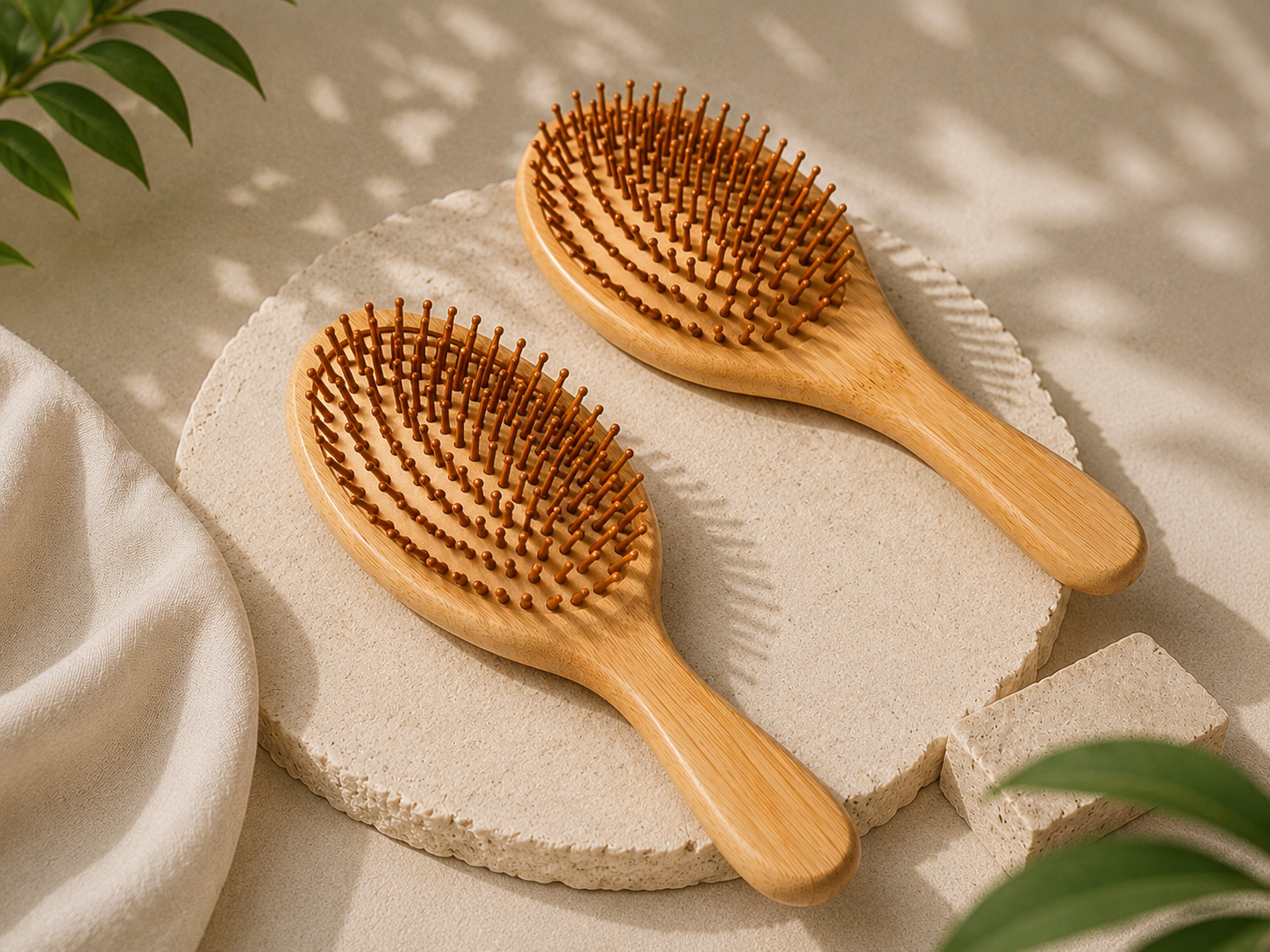 MELENA™ Wooden Scalp Brush