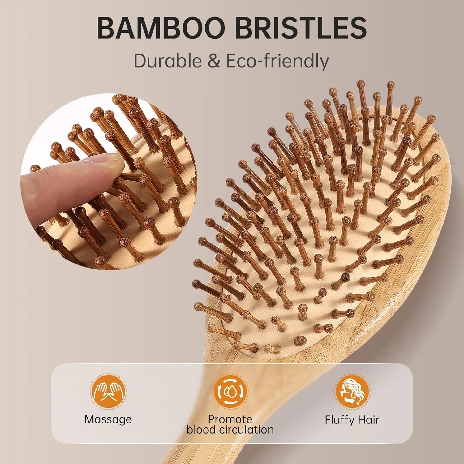 MELENA™ Wooden Scalp Brush