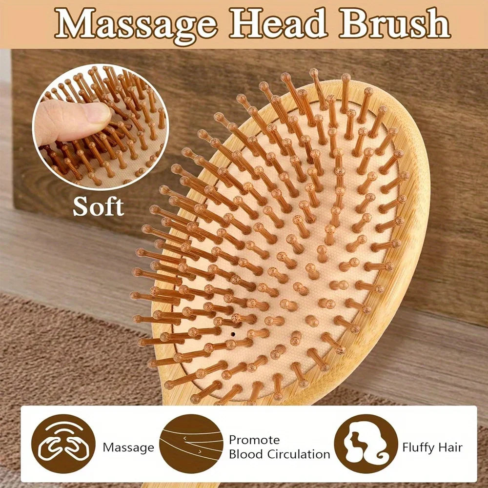 MELENA™ Wooden Scalp Brush